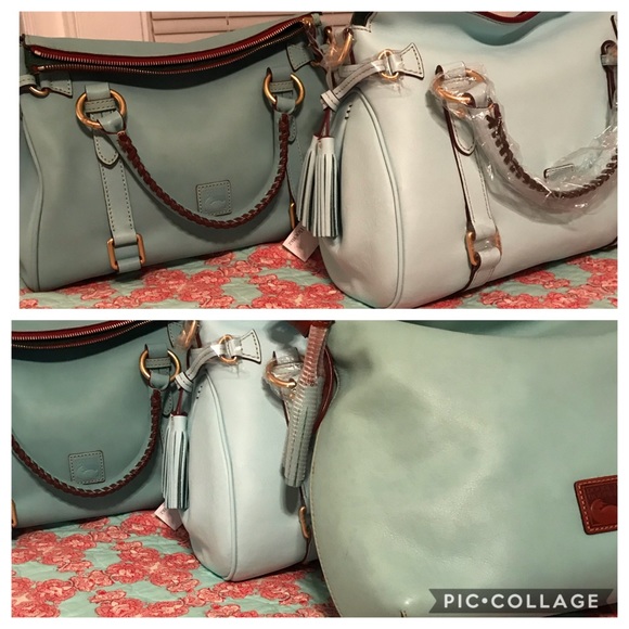 🔴Not for sale🔴 Dooney Florentine satchel in Aqua - Picture 8 of 8